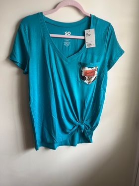 Pocket T Shirt with Wrangler Animal print Size Small